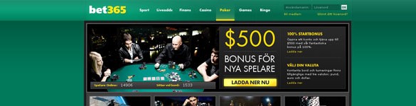 Bet365 Poker recension